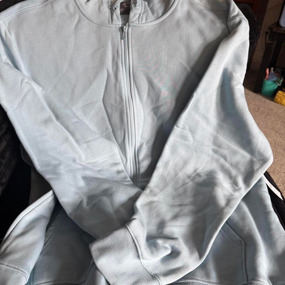 Athletic-works Women's Blue Hoodie